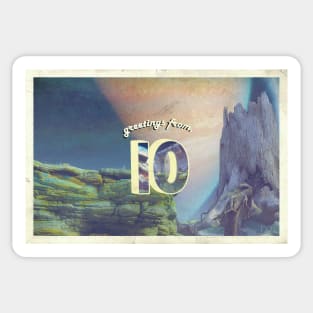 D2 greetings from IO Sticker